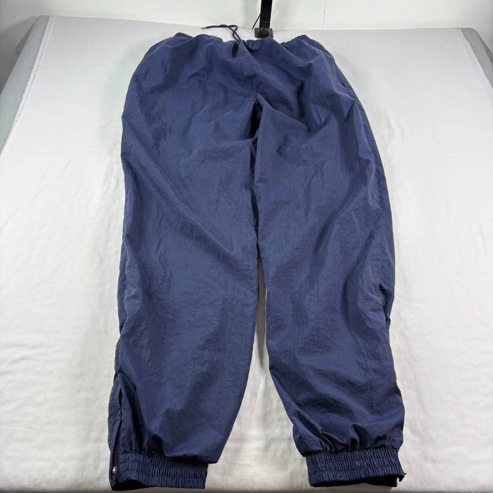 Vintage Adidas Jogger Track Pants Mens XL Blue Stretch Baggy Tapered Y2K